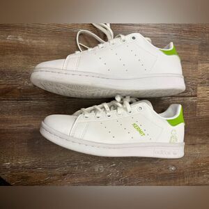 Adidas Kermit The Muppets Stan Smith Disney White/Green Sneakers Size 5